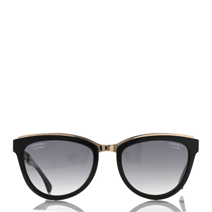 Chanel Lambskin Chain Polarized Sunglasses 5361-Q Black 2 of 7