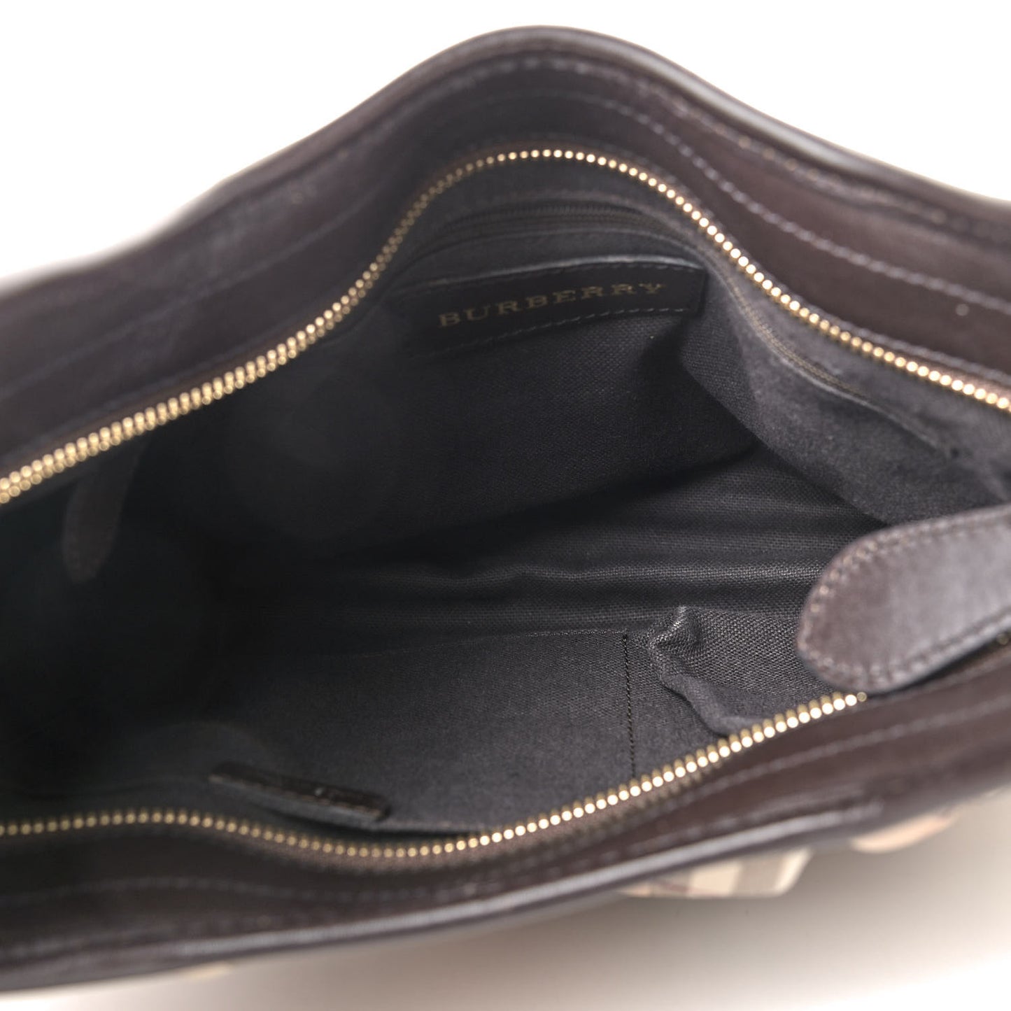 Haymarket Check Small Brooklyn Hobo Brown