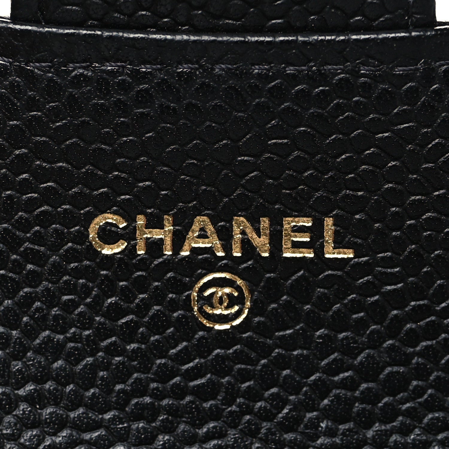Chanel Caviar Quilted Flap Card Holder Wallet Black 6 of 10
