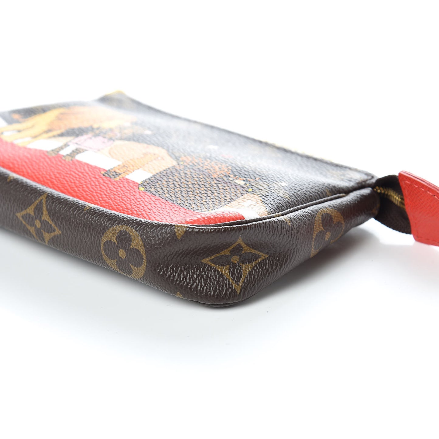 Monogram 2018 Christmas Animation Mini Cats Pochette Accessories