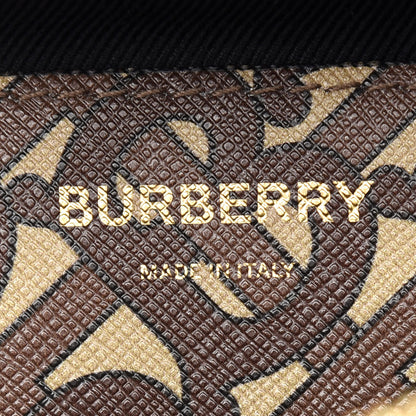 Burberry E-Canvas Monogram Stripe Medium Sonny Bum Bag Bridle Brown 6 of 8