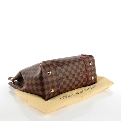 Louis Vuitton Damier Ebene Caissa Hobo Cherry 4 of 7