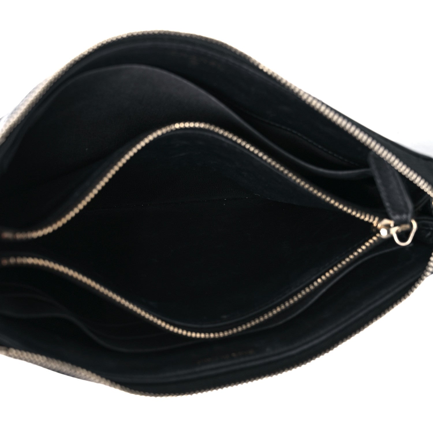 Chanel Lambskin Quilted Small Boy Zipped Pouch Black 5 of 19