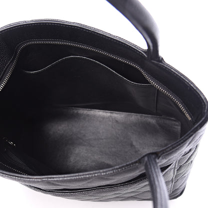 Chanel Caviar Quilted Medallion Tote Black 4 of 9