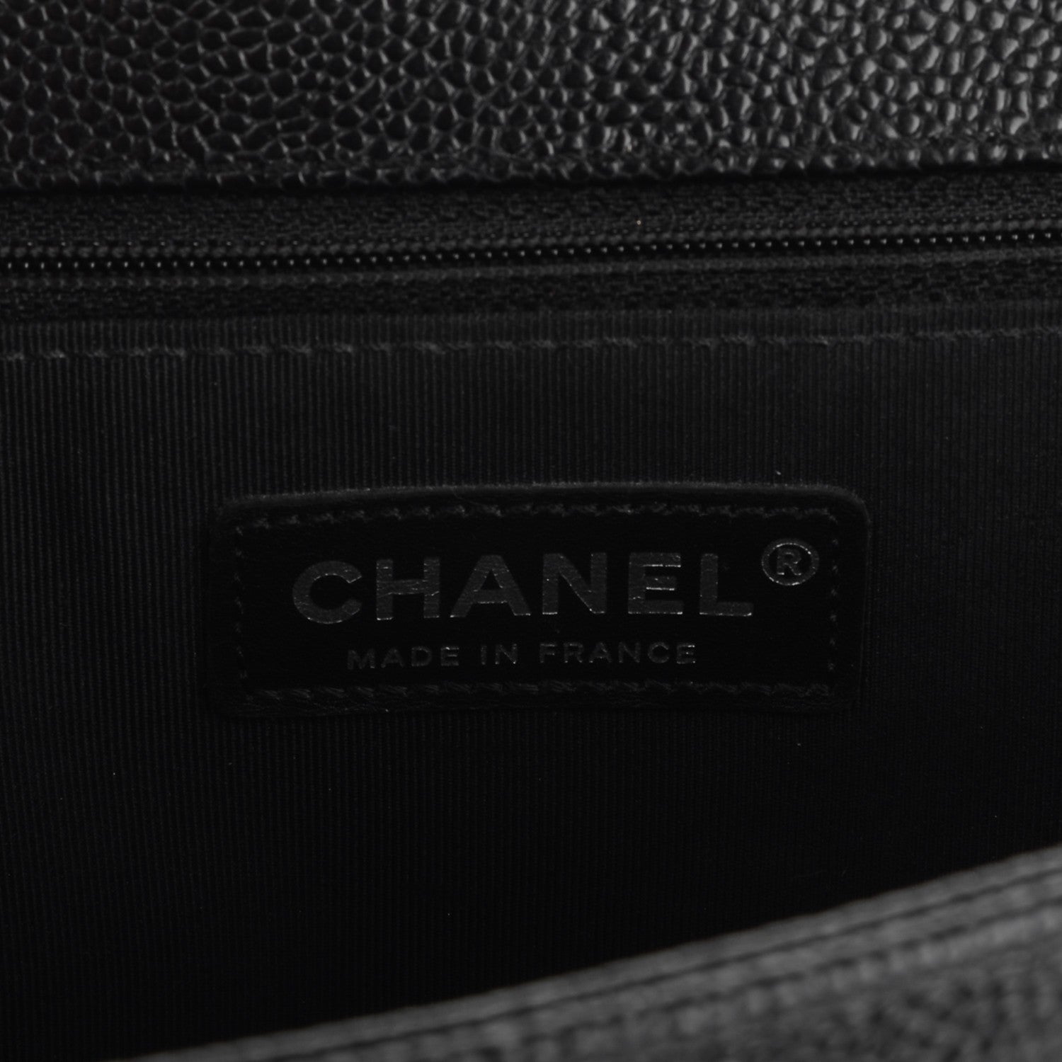 Chanel Caviar Quilted Large Boy Flap Black 6 of 7