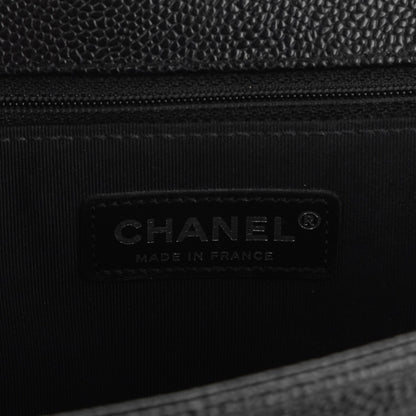 Chanel Caviar Quilted Large Boy Flap Black 6 of 7