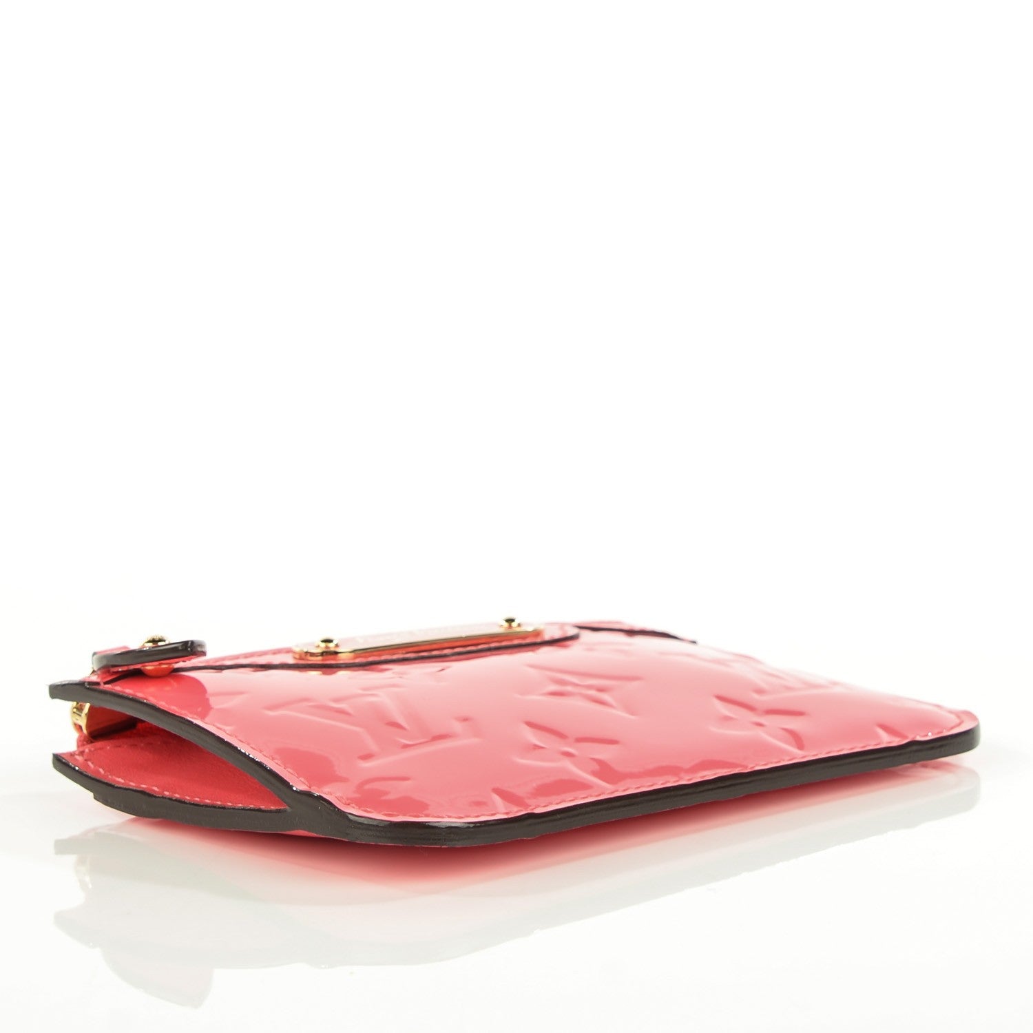 Louis Vuitton Vernis Key Pouch Rose Litchi 4 of 8