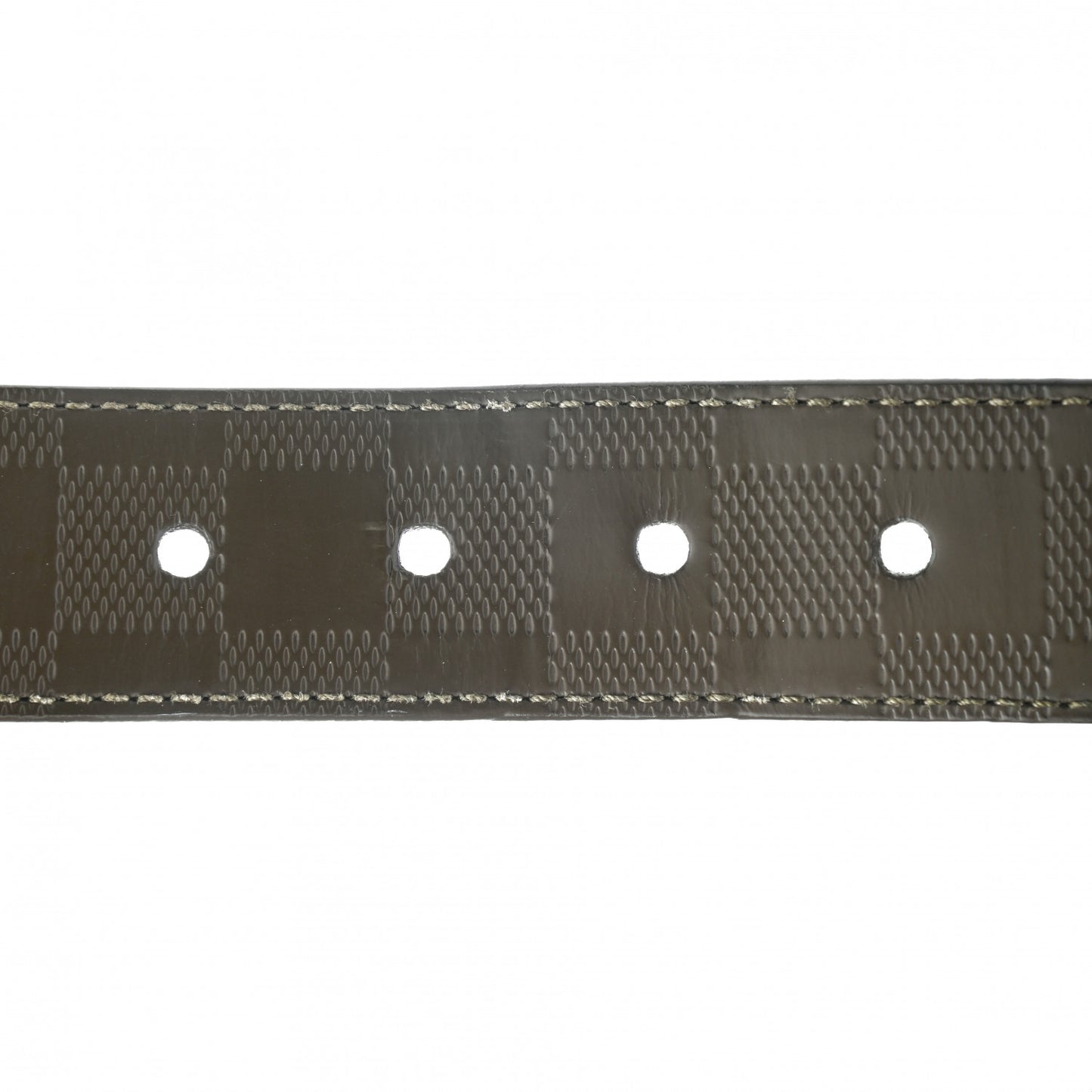 Damier Infini Calfskin Boston 30mm Reversible Belt 100 40 Moka
