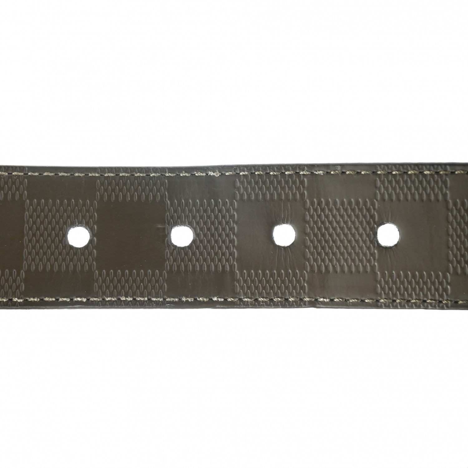 Louis Vuitton Damier Infini Calfskin Boston 30mm Reversible Belt 100 40 Moka 4 of 5