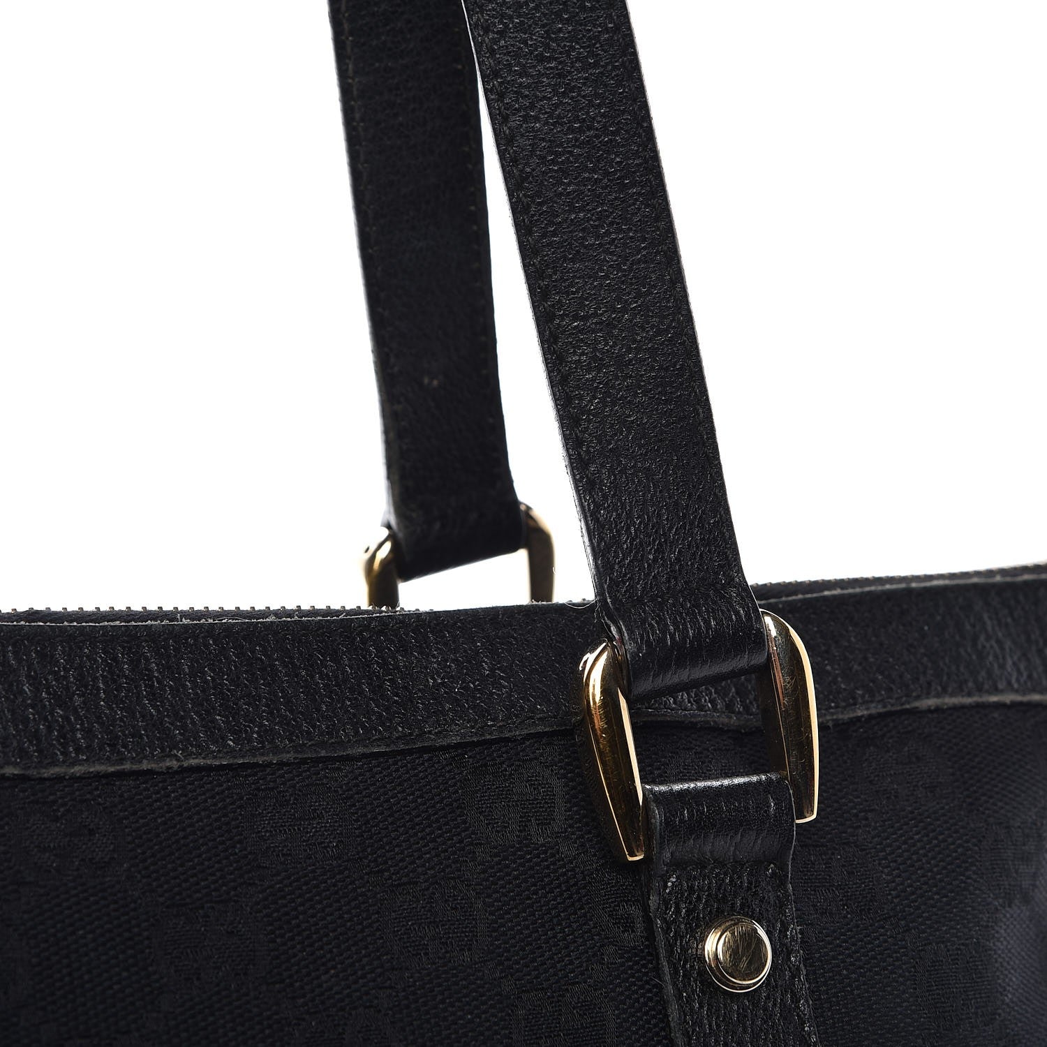 Gucci Monogram Medium Abbey Tote Black 15 of 19