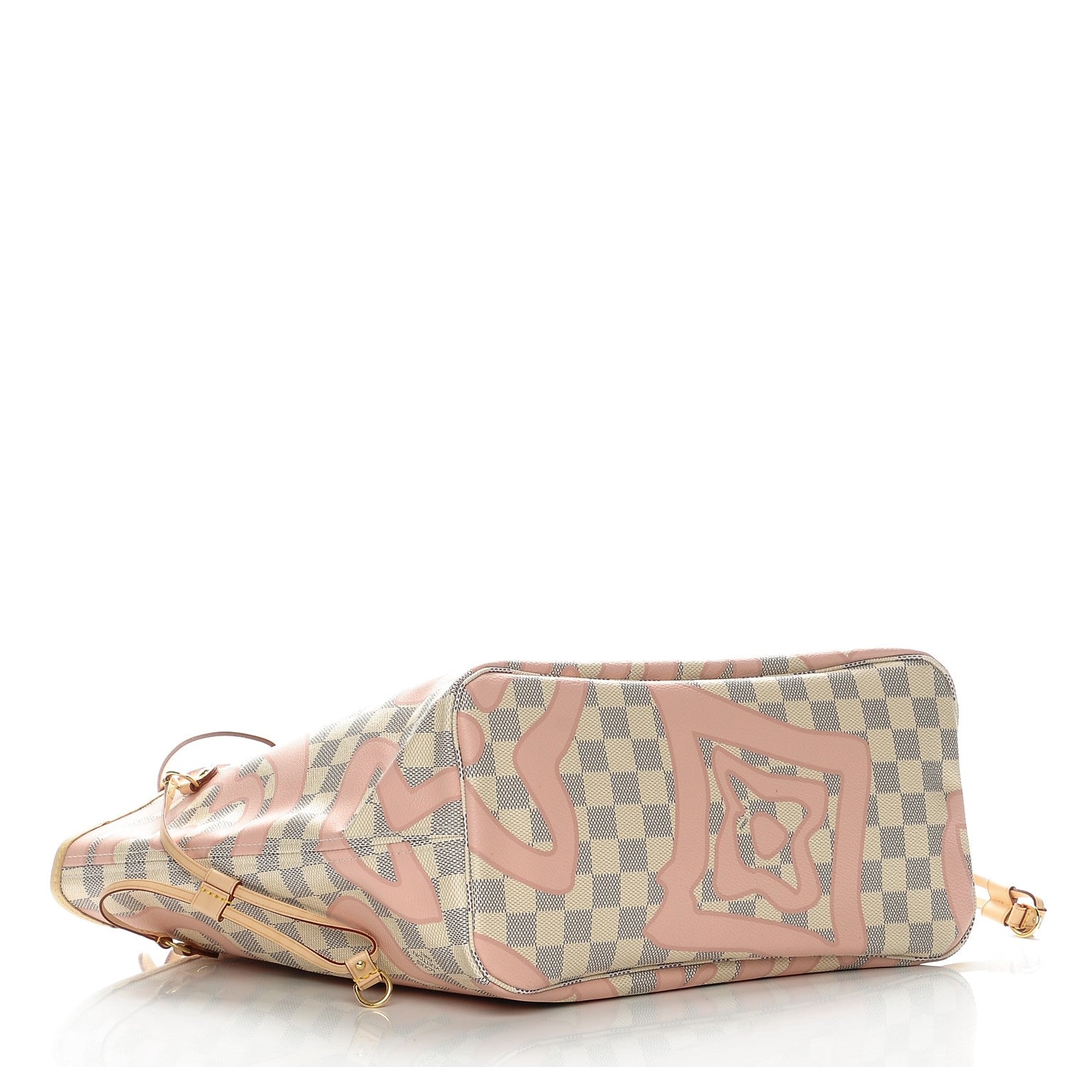 Louis Vuitton Damier Azur Tahitienne Neverfull MM 4 of 8