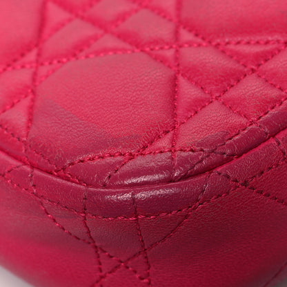 Christian Dior Lambskin Cannage Miss Dior Promenade Pouch Fuchsia 11 of 21