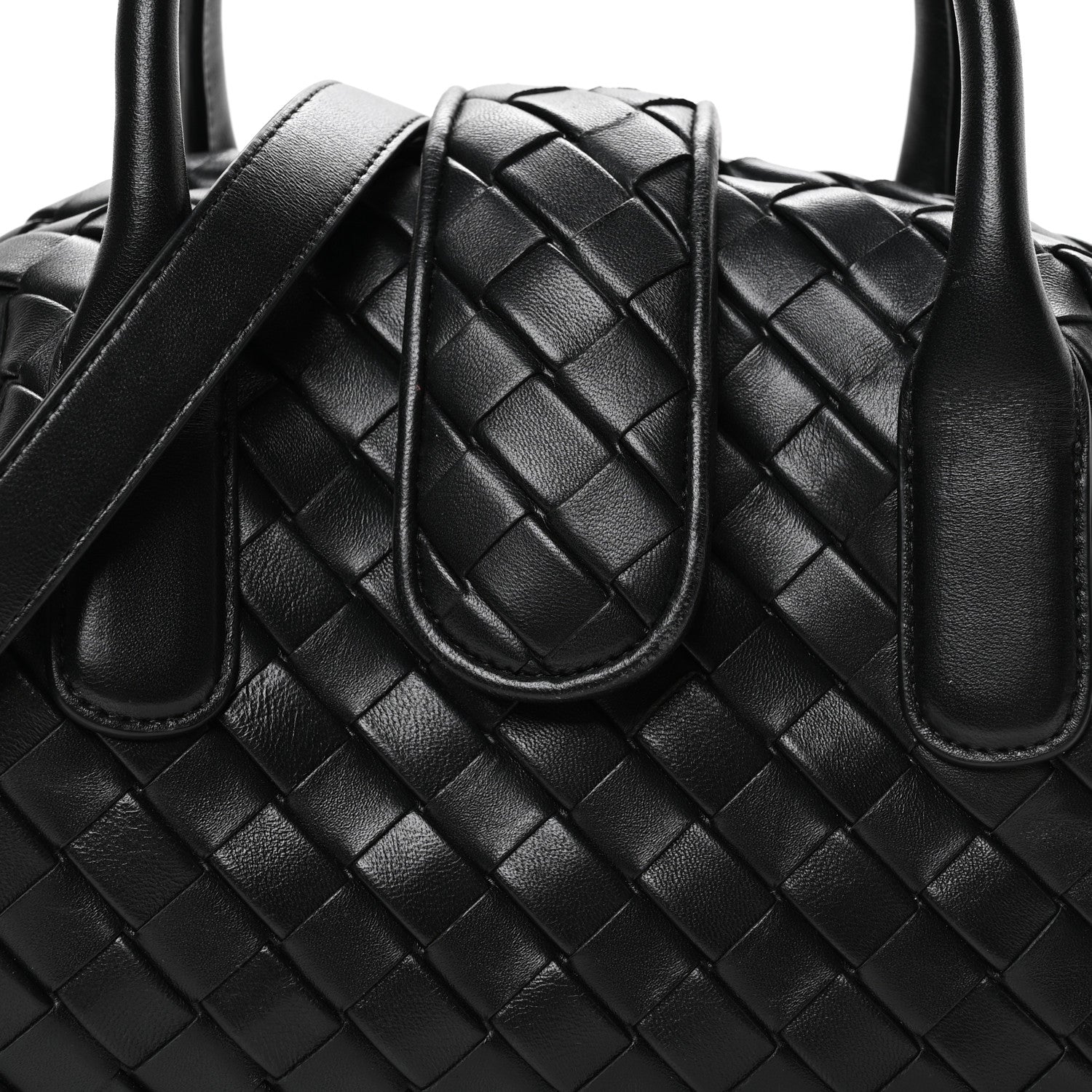 Bottega Veneta Nappa Intrecciato Teen The Lauren 1980 Bauletto Black 8 of 12