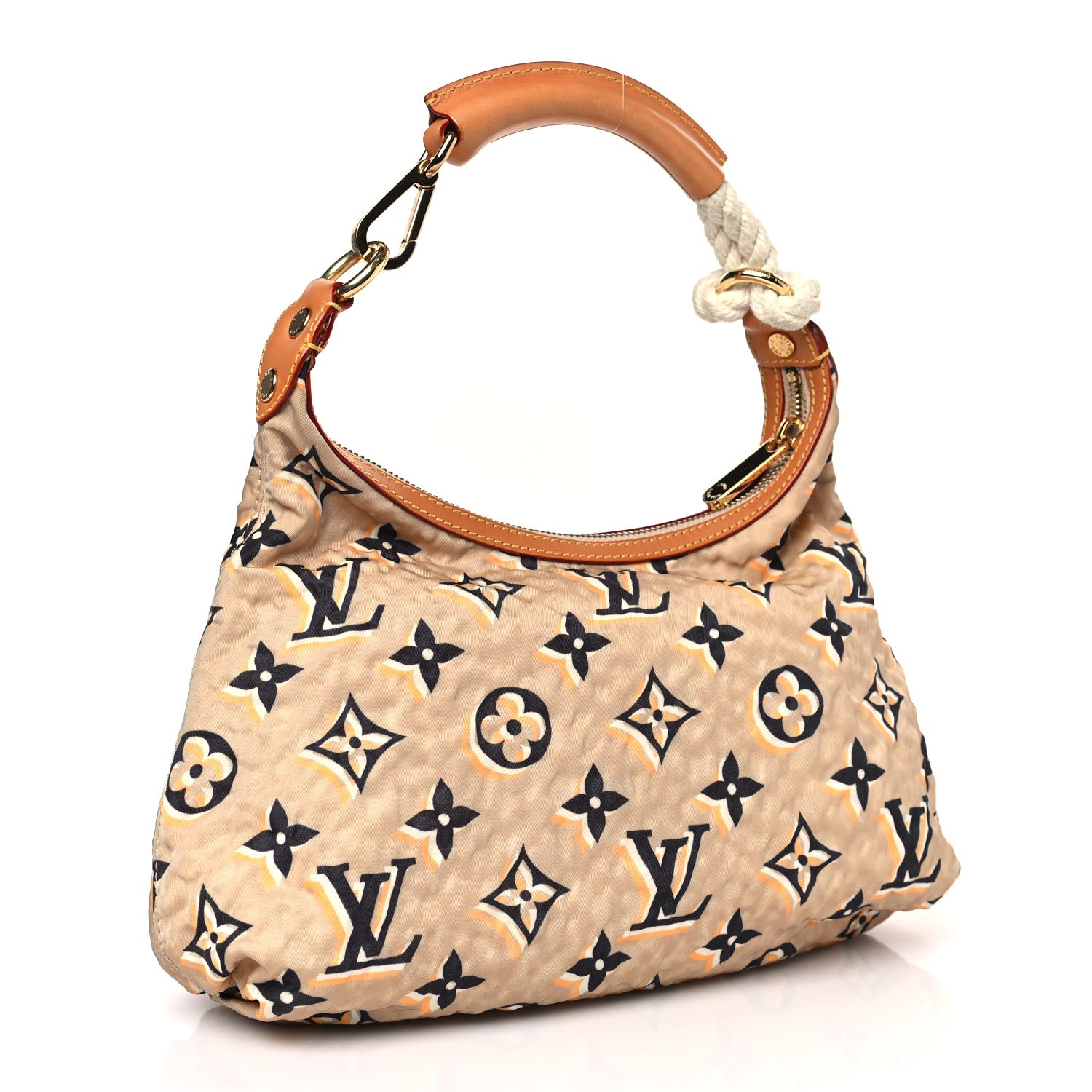 Louis Vuitton Nylon Monogram Cruise Bulles PM Beige 2 of 7