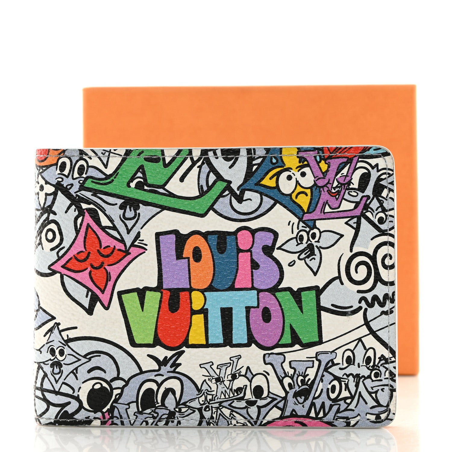 Louis Vuitton Monogram Comics Multiple Wallet Multicolor 7 of 7