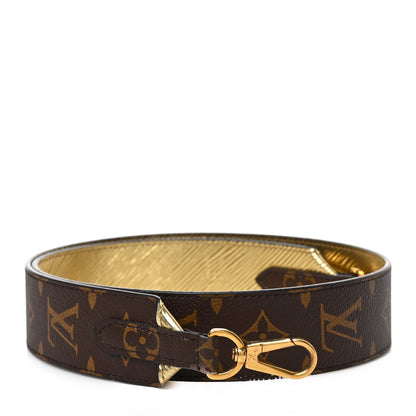 Louis Vuitton Monogram Epi Bandouliere Shoulder Strap Gold 1 of 4