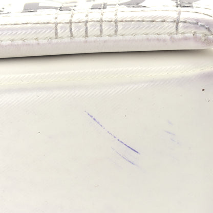 Burberry Patent Quilted Horseferry Print Small Lola Bag White 13 of 15