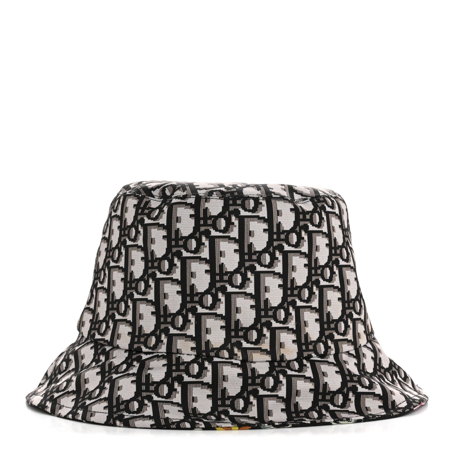 Oblique Floral Reversible Teddy-D Brim Bucket Hat 57 Multicolor