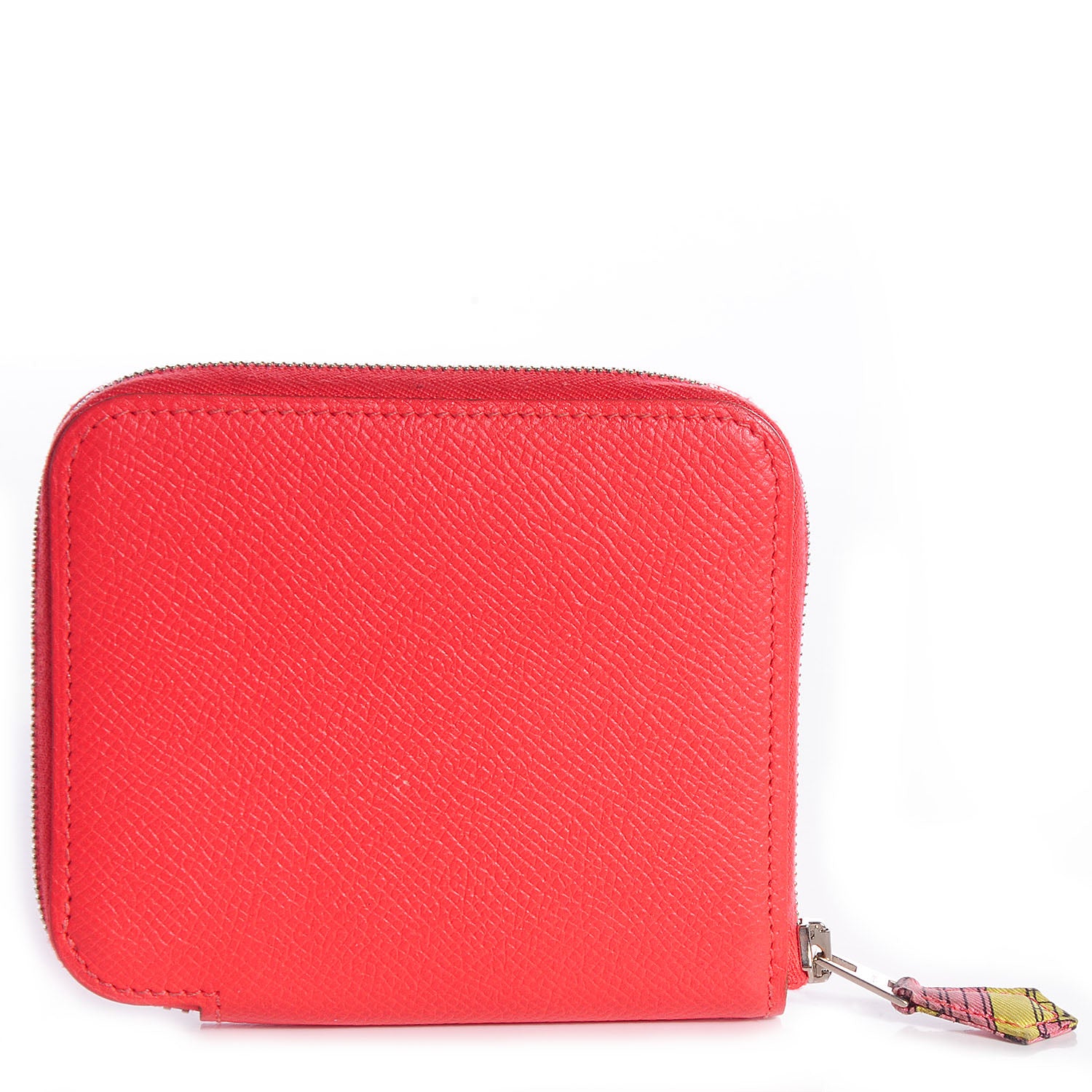 Hermes Epsom Silk'in Compact Wallet Rose Jaipur 1 of 9