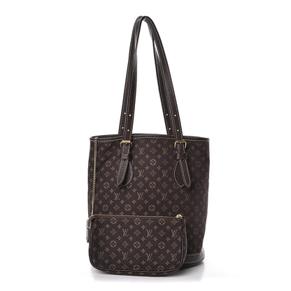Louis Vuitton Mini Lin Monogram Bucket Bag Ebene 1 of 14