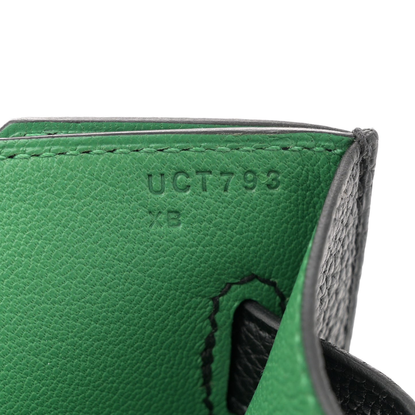 Togo Verso Kelly Depeches 25 Pouch Black Bamboo