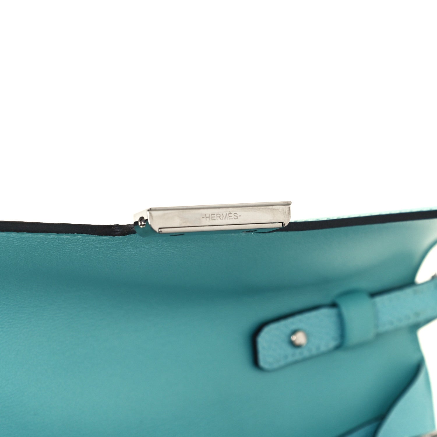 Hermes Epsom Constance Wallet To Go Bleu Atoll 6 of 11