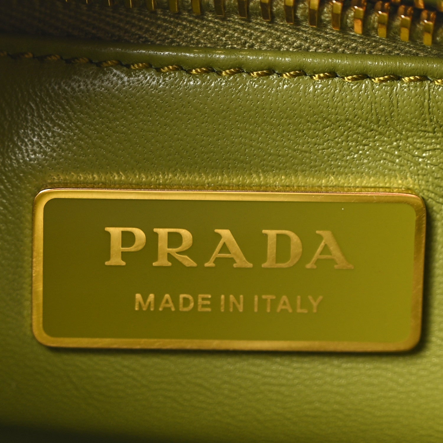 Prada Soft Calfskin Medium Aimee Shoulder Bag Pistachio 6 of 10