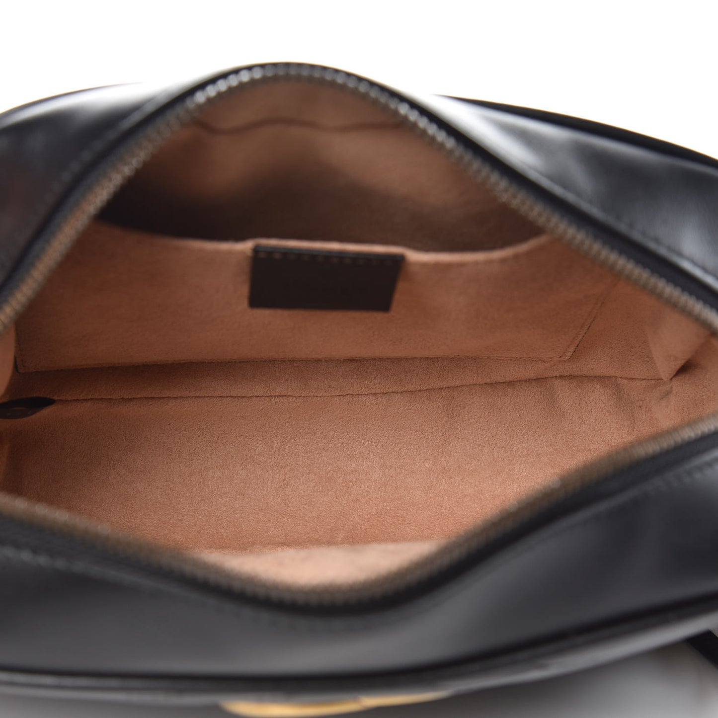 Calfskin Matelasse Small GG Marmont Chain Shoulder Bag Black