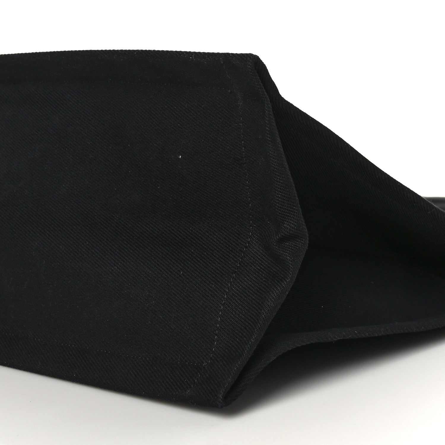 Saint Laurent Linen Calfskin Rive Gauche Tote Black 8 of 9