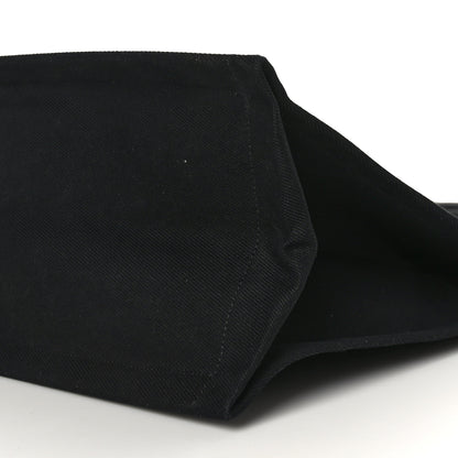 Saint Laurent Linen Calfskin Rive Gauche Tote Black 8 of 9