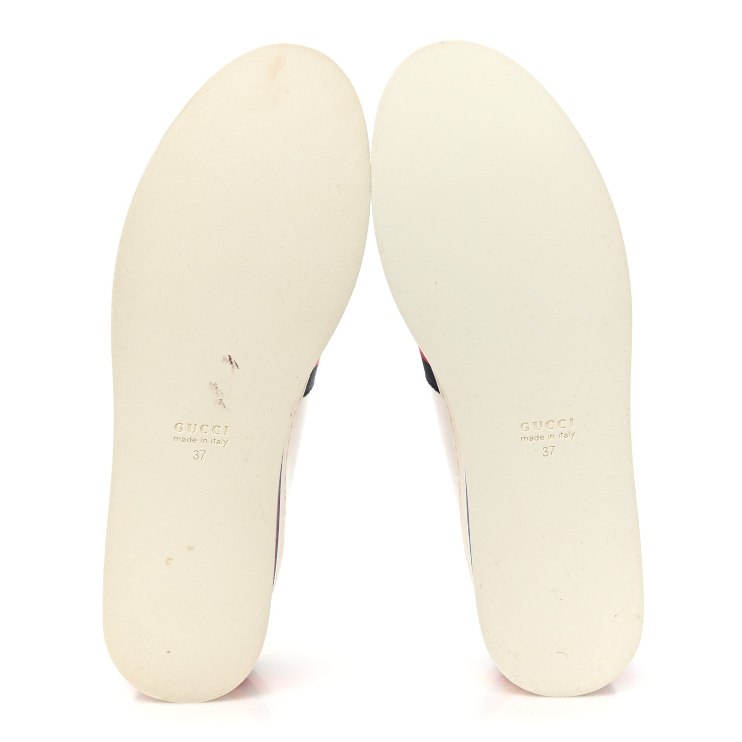 Calfskin Peggy Platform Sneakers 37 White