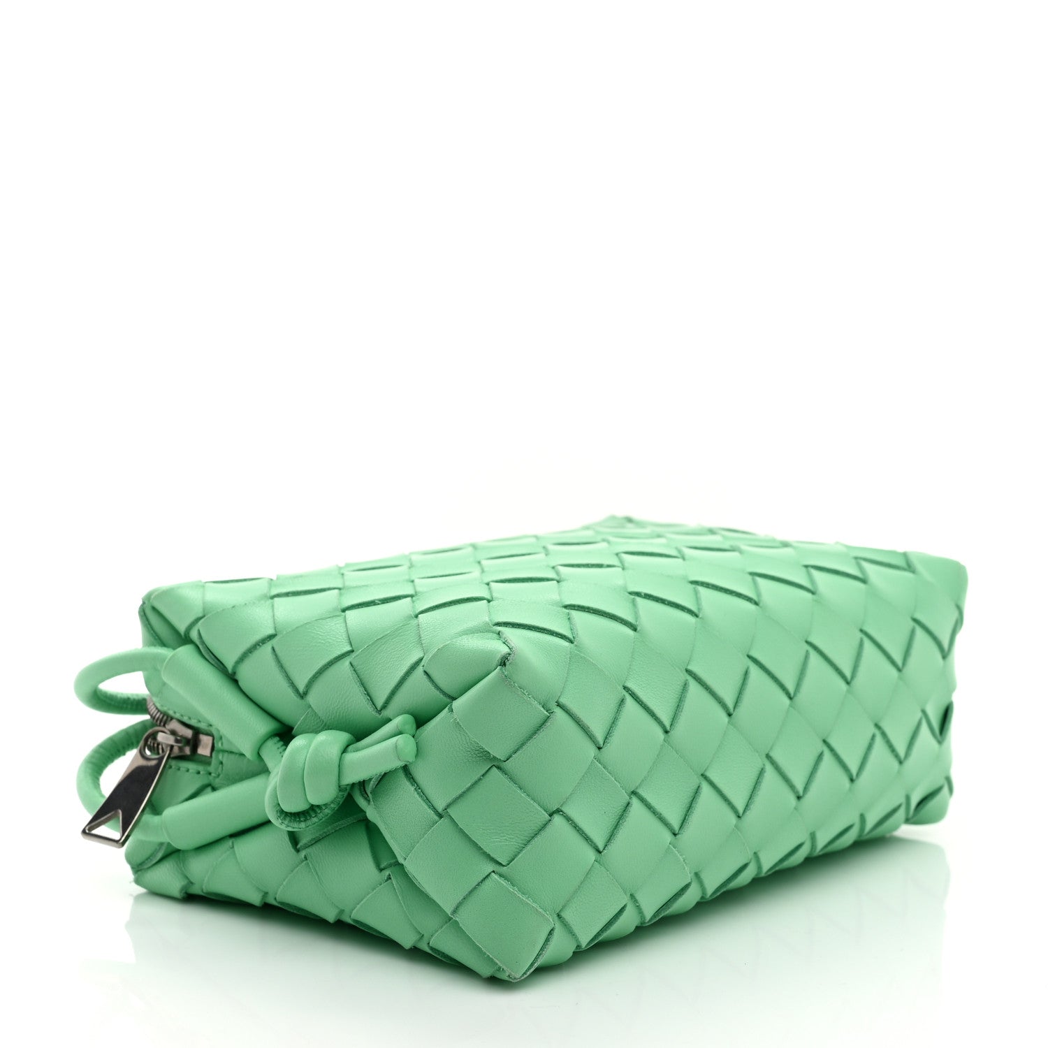 Bottega Veneta Nappa Intrecciato Mini Loop Camera Bag Fountain