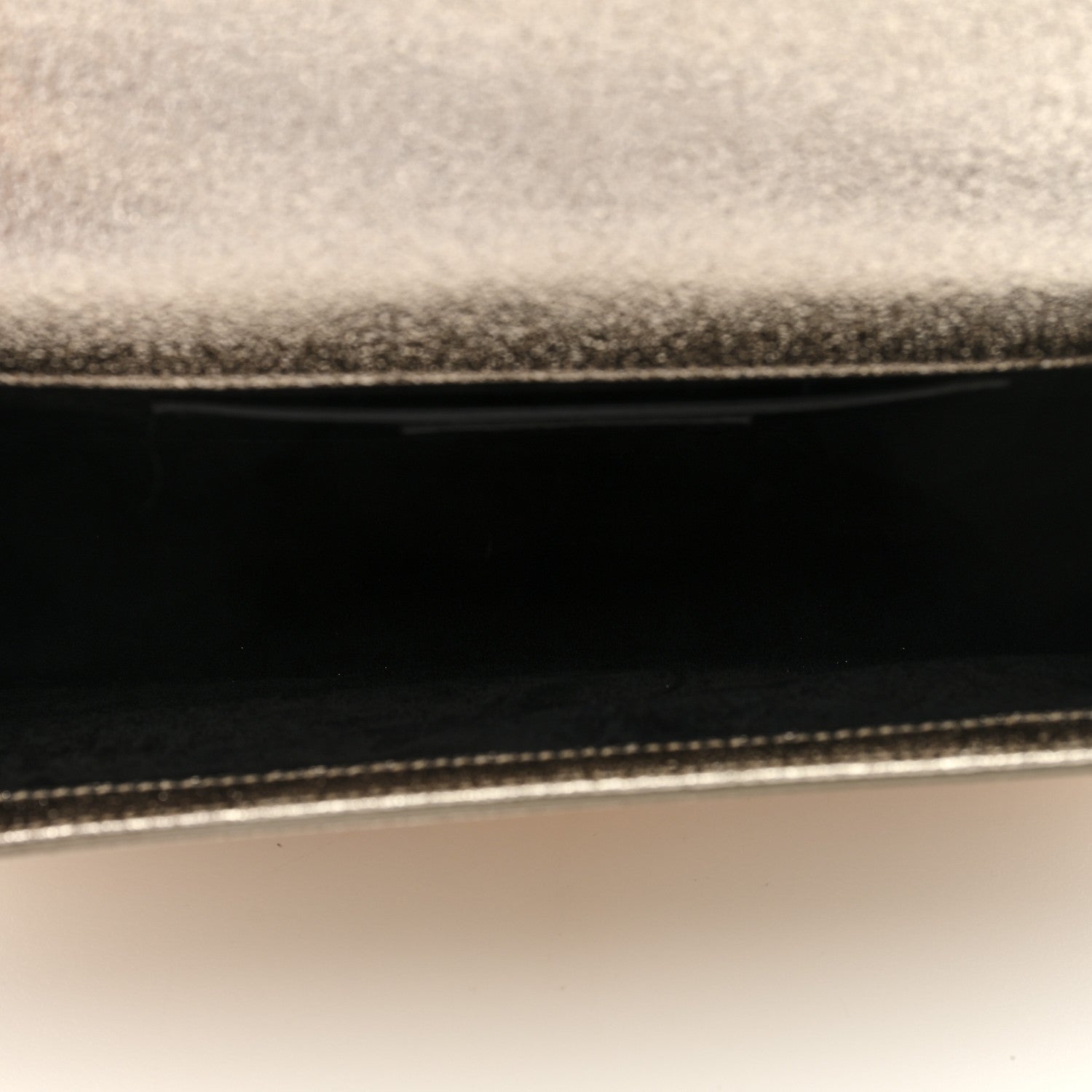 Saint Laurent Metallic Calfskin Small Classic Monogram Kate Satchel Gold 5 of 8