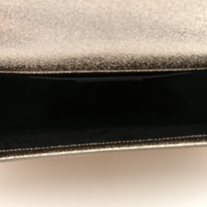 Saint Laurent Metallic Calfskin Small Classic Monogram Kate Satchel Gold 5 of 8