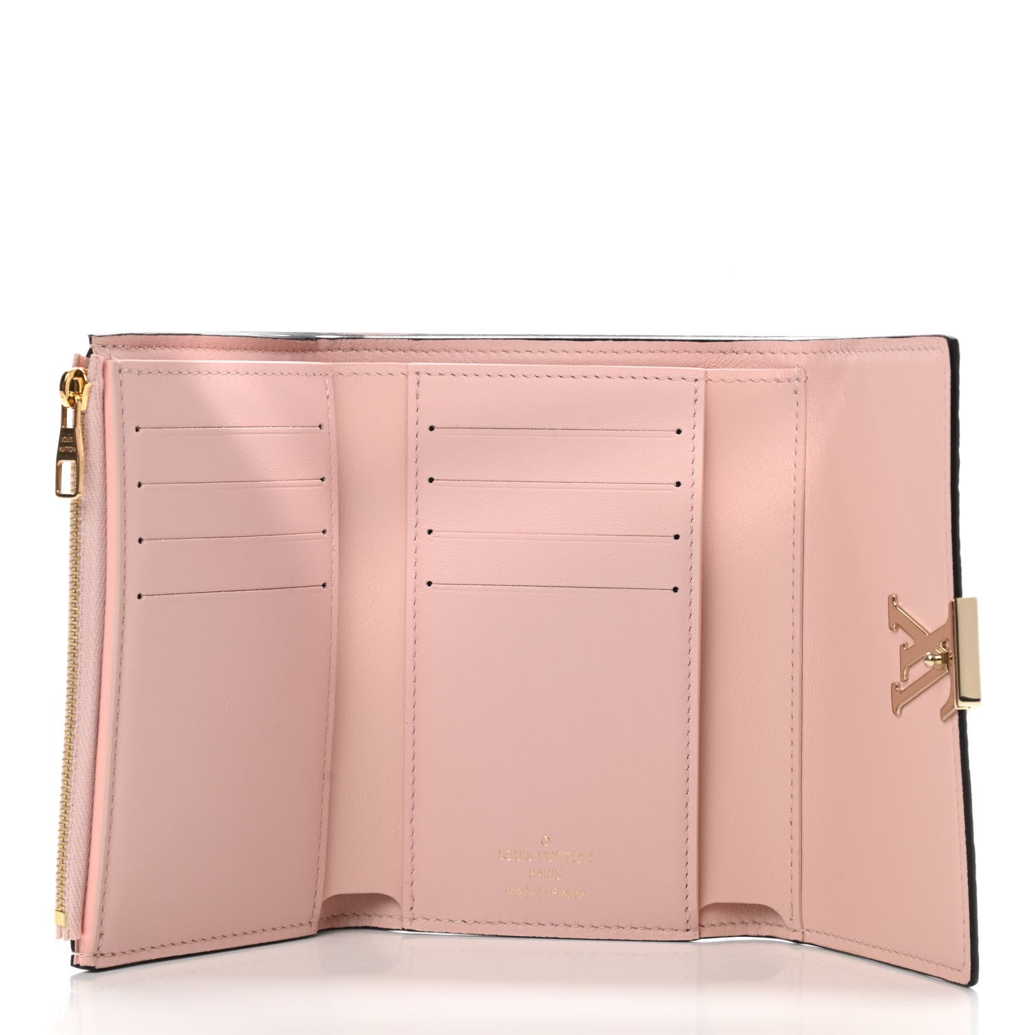 Louis Vuitton Taurillon Capucines Compact Wallet Rose 5 of 10