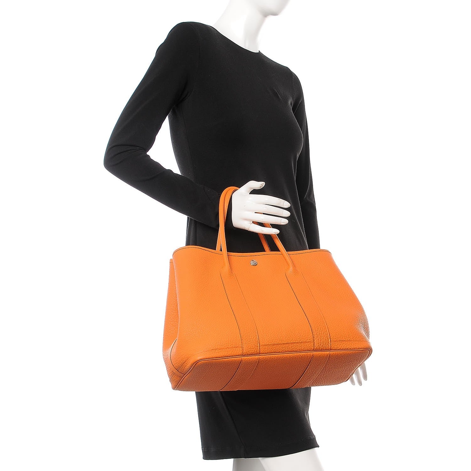 Hermes Negonda Garden Party 36 MM Orange 2 of 10