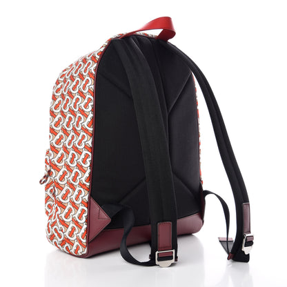 Burberry Nylon Monogram Backpack Vermillion 3 of 9