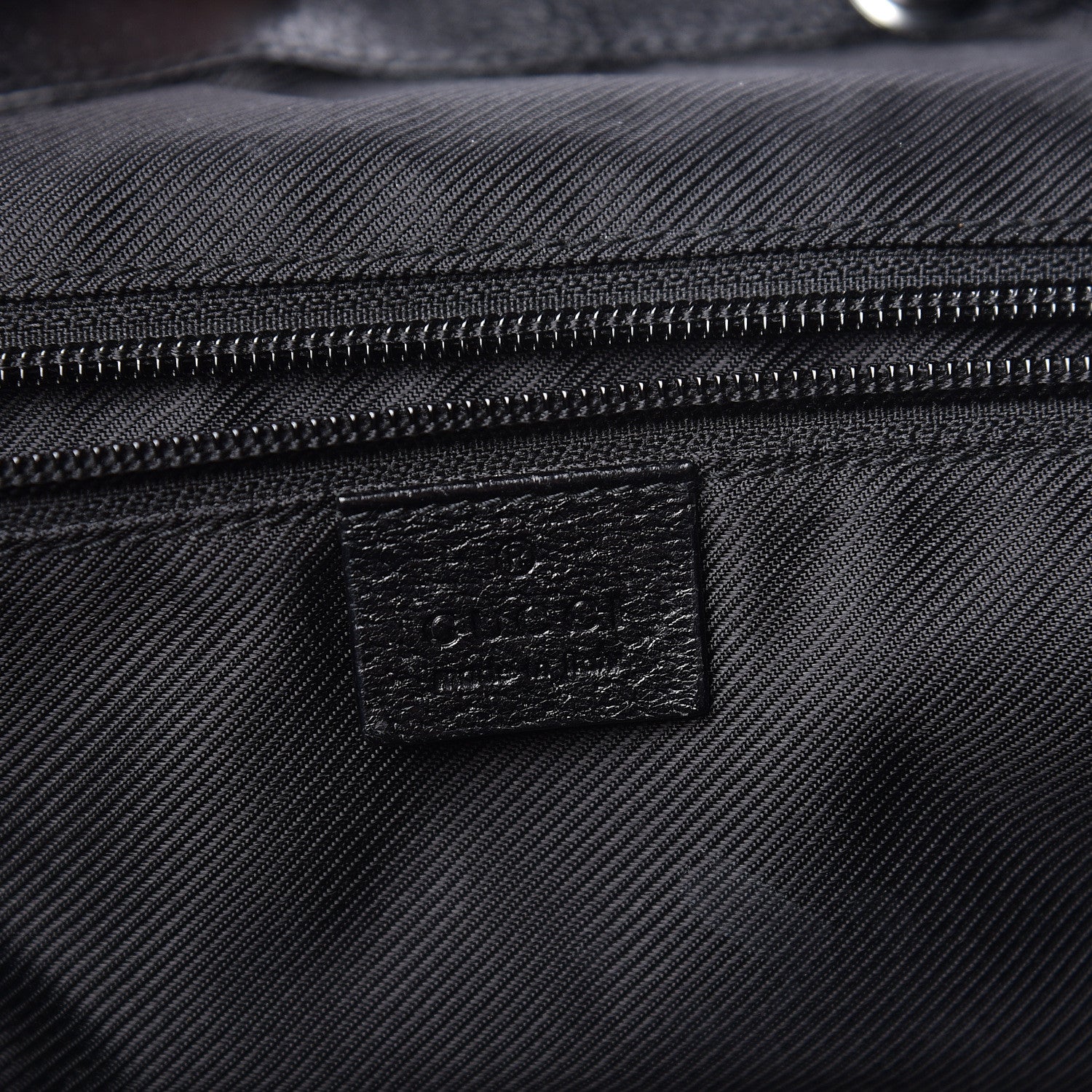 Gucci GG Monogram Single Buckle Backpack Black 6 of 18