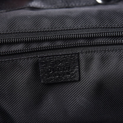 Gucci GG Monogram Single Buckle Backpack Black 6 of 18