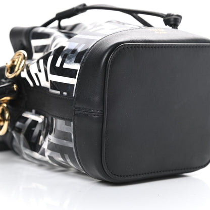 Fendi TPU FF Vitello Grace F is Fendi Mini Mon Tresor Bucket Bag Black 9 of 10