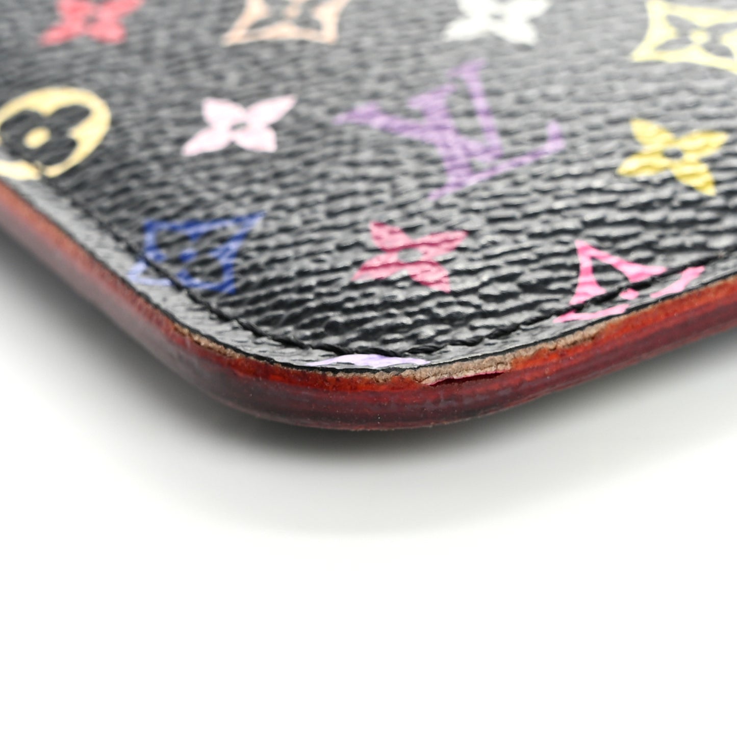 Monogram Multicolor Key Pouch Black Grenade