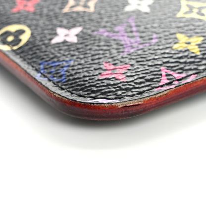 Louis Vuitton Monogram Multicolor Key Pouch Black Grenade 13 of 14