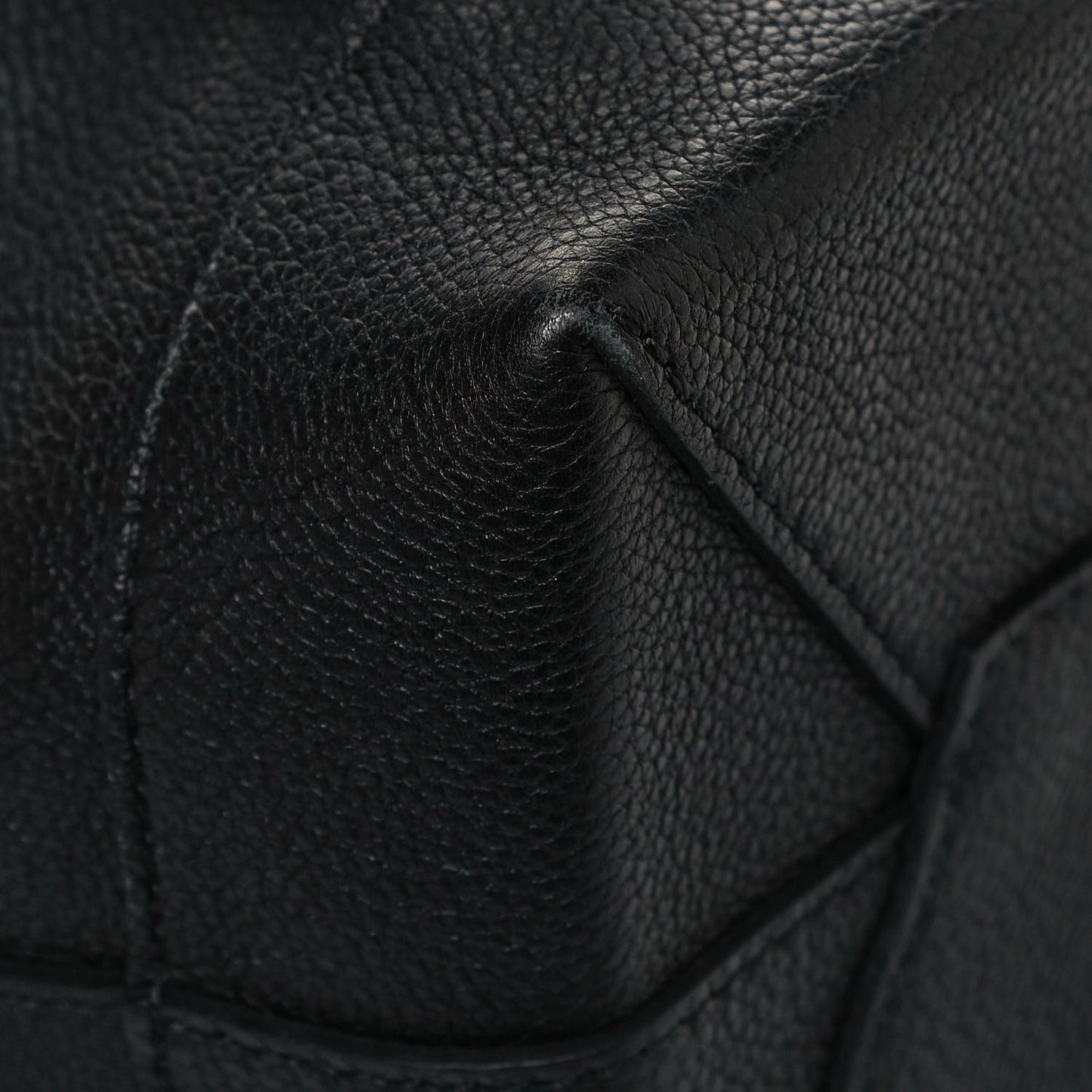 Calfskin Lockme Backpack Black