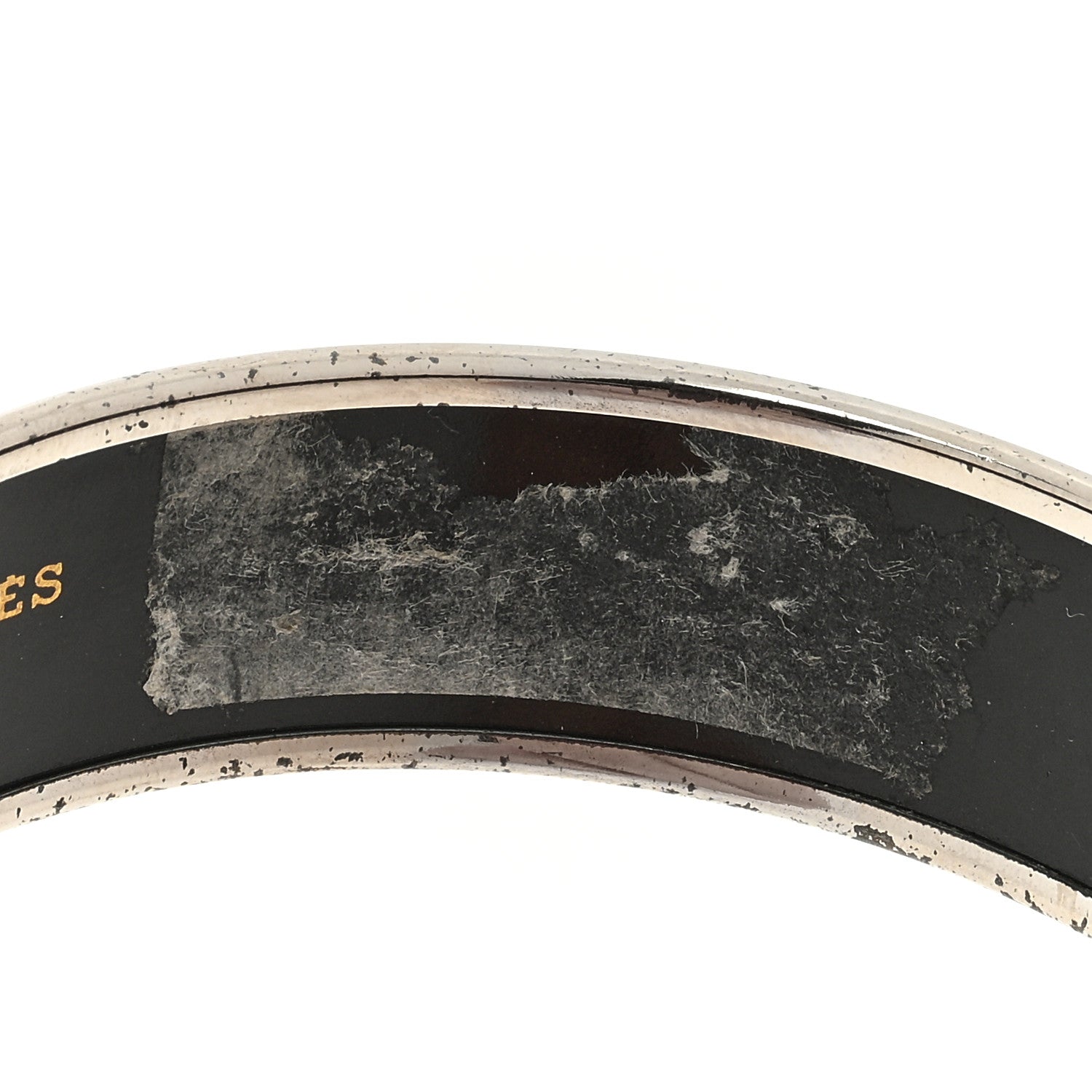 Hermes Enamel Printed Wide De Passage a Paris Bracelet 70 4 of 4
