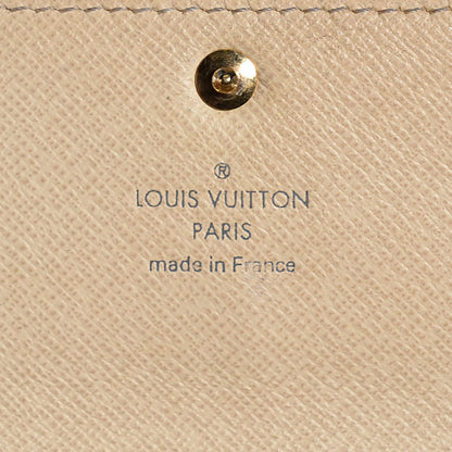Louis Vuitton Damier Azur Sarah Wallet 7 of 8