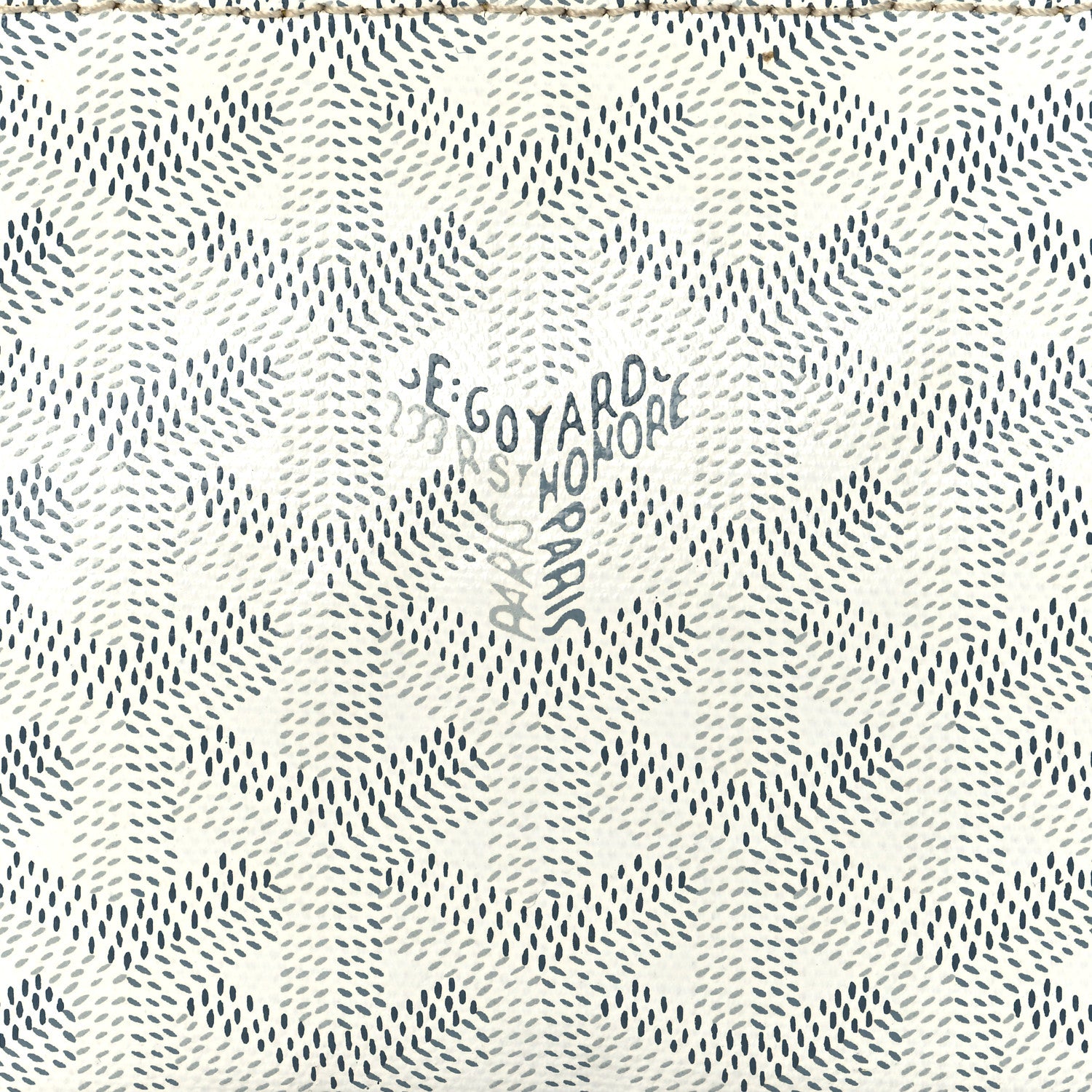Goyard Goyardine Mini Senat Pochette White 7 of 8