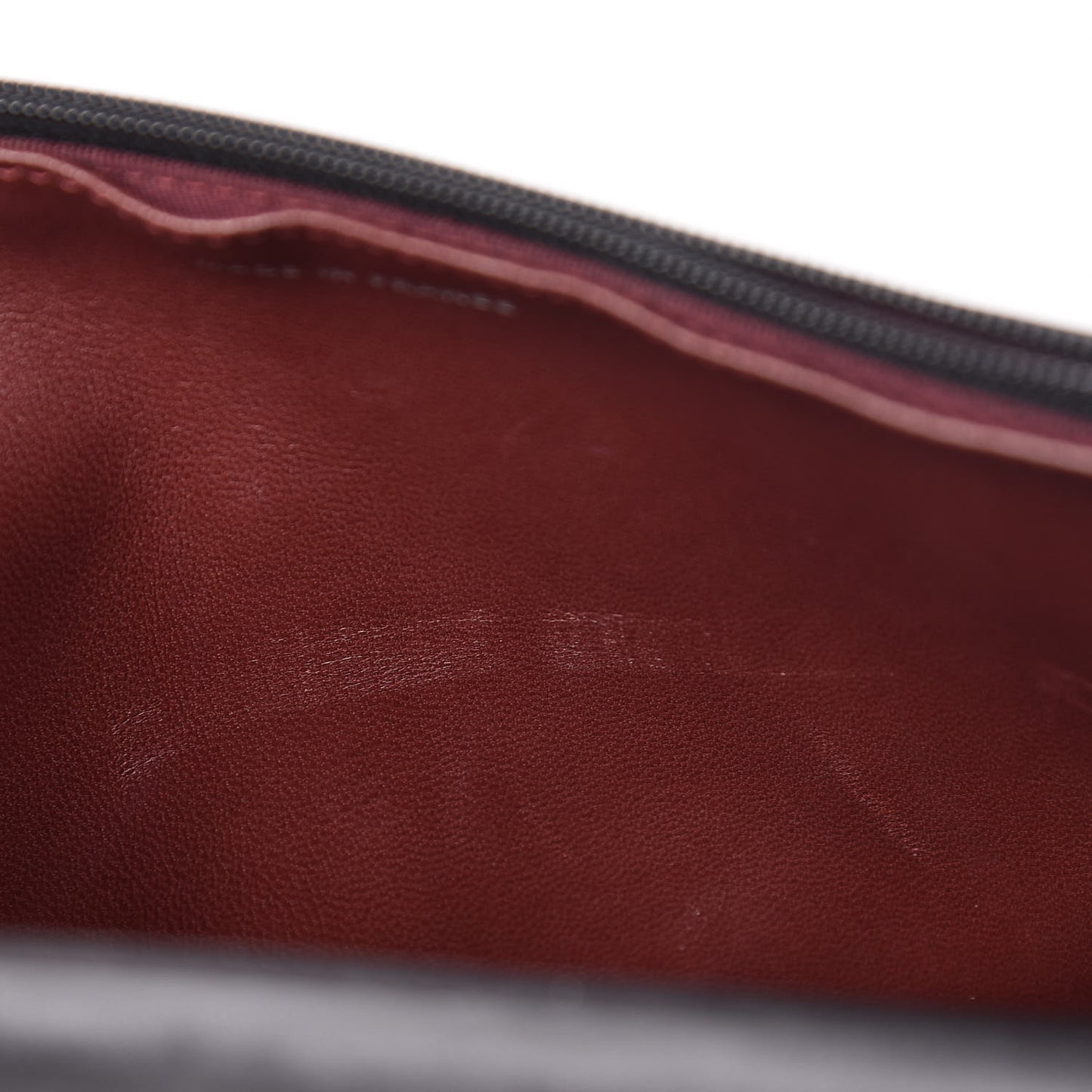 Lambskin Quilted Wallet On Chain WOC Black