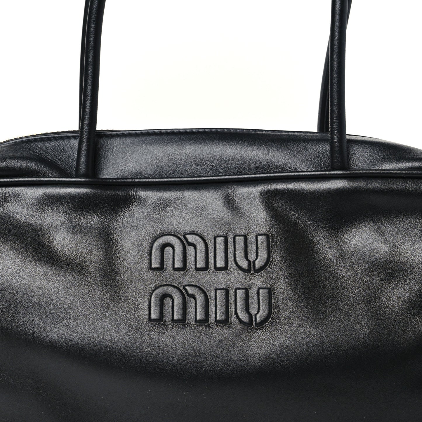 Calfskin Softy Medium Beau Top Handle Bag Black