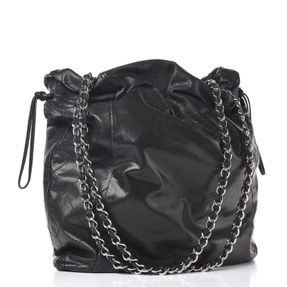 Chanel Caviar 31 Drawstring Tote Black 4 of 11