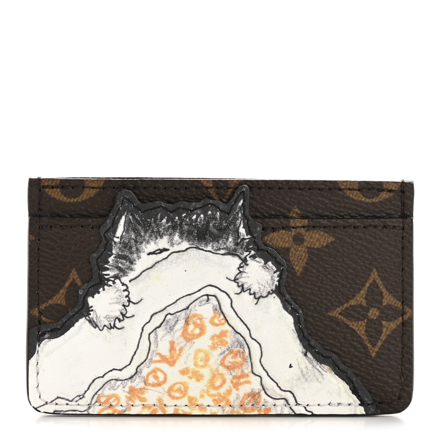 Louis Vuitton Monogram Travels With Grace Coddington Card Holder 1 of 8